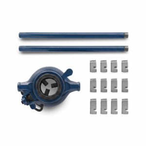Terraja con Crique 1/2 A 2" para Caño Galvanizado [6 piezas] Bremen