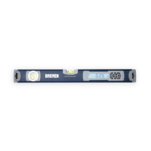 Nivel de Aluminio con Inclinómetro Digital 600 [2 Burbujas - Imantado] Bremen