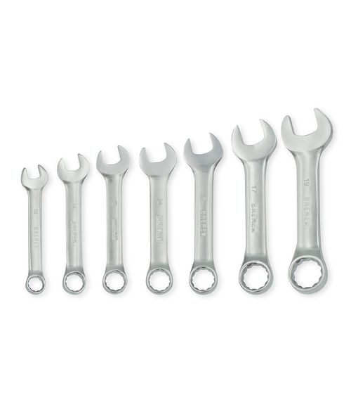 Juego de llaves combinadas cortas Bremen 7 piezas