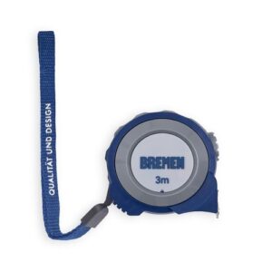 Cinta metrica autofrenante Bremen doble lectura 3 m x 19 mm