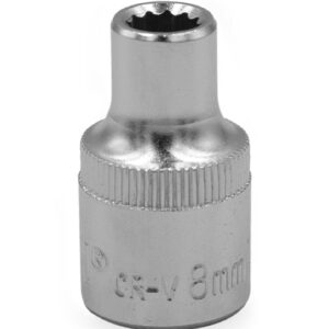Bocallave Estriada (Encastre 1/2") 8 mm Bremen
