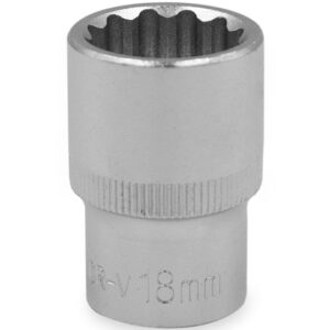 Bocallave Estriada (Encastre 1/2") 18 mm Bremen