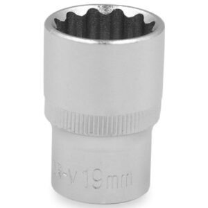 Bocallave Estriada (Encastre 1/2") 19 mm Bremen