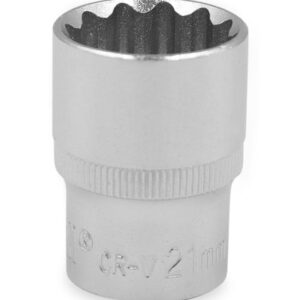 Bocallave Estriada (Encastre 1/2") 21 mm Bremen