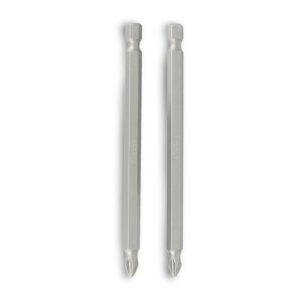 Puntas Magnéticas para Atornillador PH #2 (2u) (Phillips - Encastre 1/4") Bremen