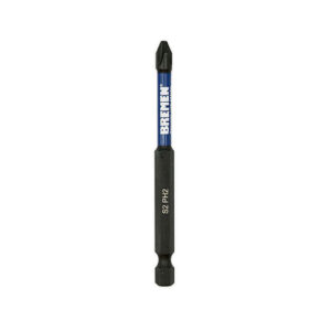 Puntas para Destornillador de Alto Impacto 90 mm 5 piezas. [Phillips - Encastre 1/4"] Bremen
