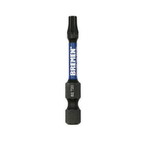 Juego de Puntas para Atornillador de Alto Impacto Torx T20 (Torx - Encastre 1/4") Bremen