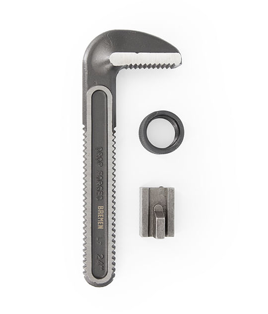 Repuesto Mordaza Superior Llave para Caño de Aluminio (Tipo Petrolera) 18" Bremen