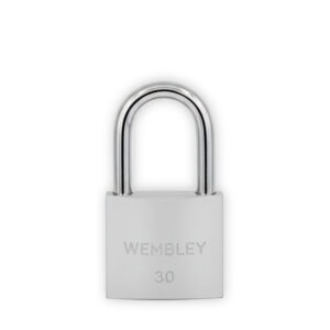 Candado Acero Niquelado Llav Compu 30M Wembley